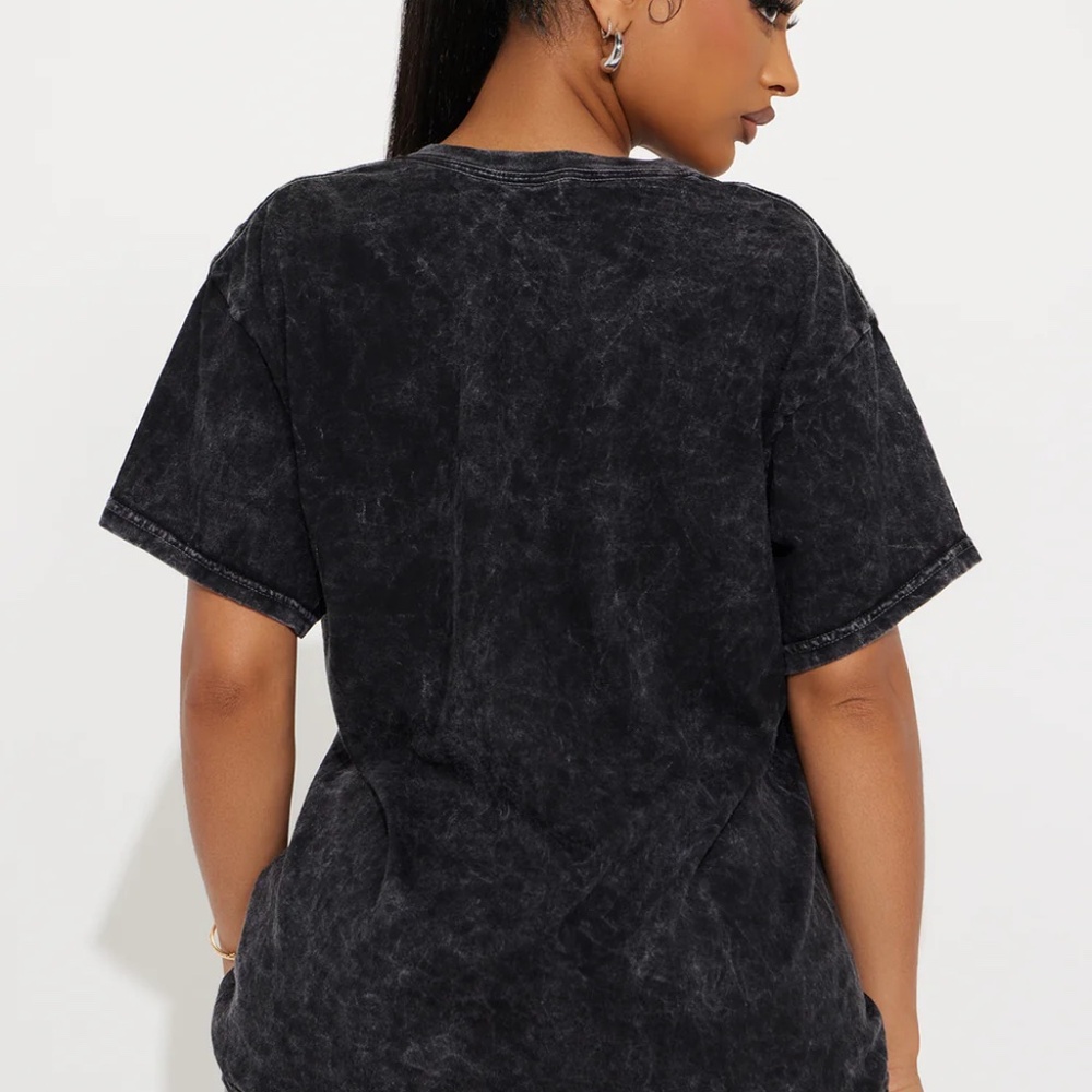 Black Graphic Short Sleeve Tee - Picture 2 of 7